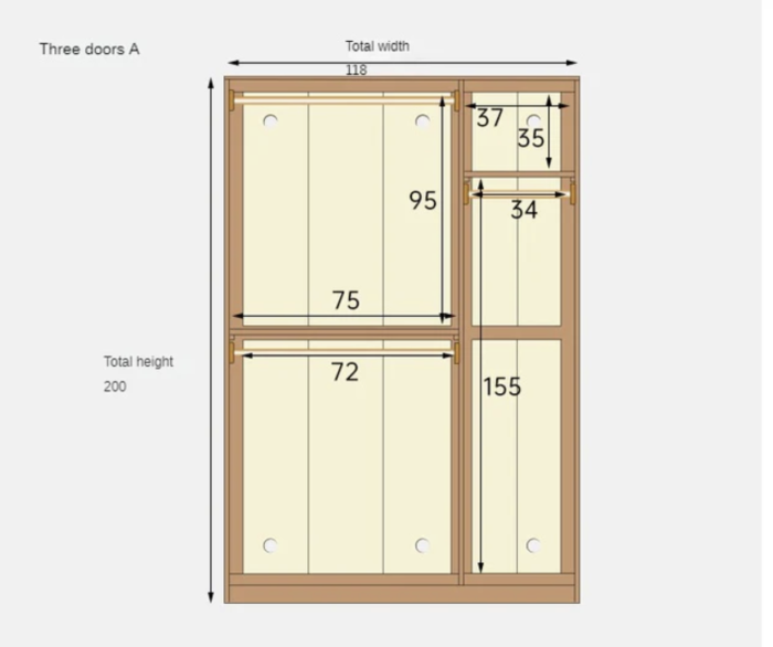Tủ quần áo Hurley - Image 4