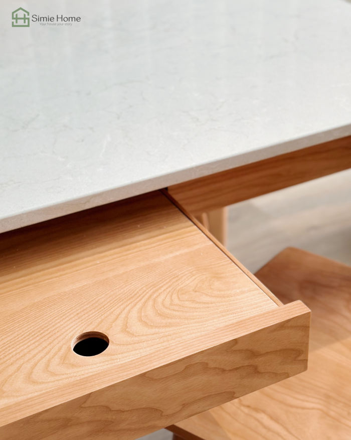 Bàn ăn mặt đá Vicostone -  Laru - Image 4