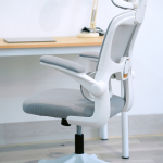 Ghế xoay Miki (xám trắng)