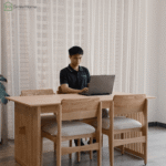 BÀN LIGHTWOOD(chưa gồm ghế) - Image 4