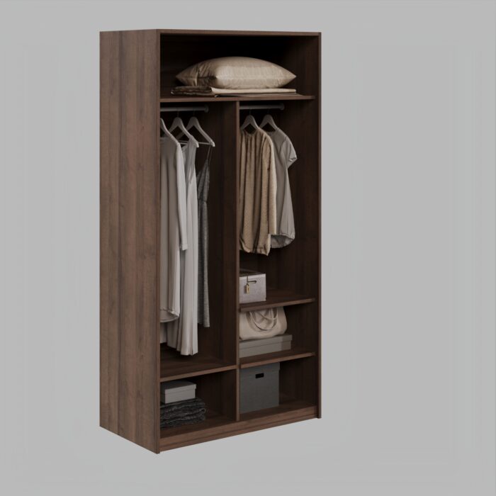 Tủ quần áo Mono( 1 hệ mở, 1 hệ kín) - Image 3